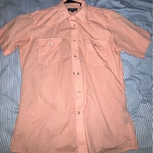 Panhandle Short Sleeve Pearl Snap Shirt - Medium